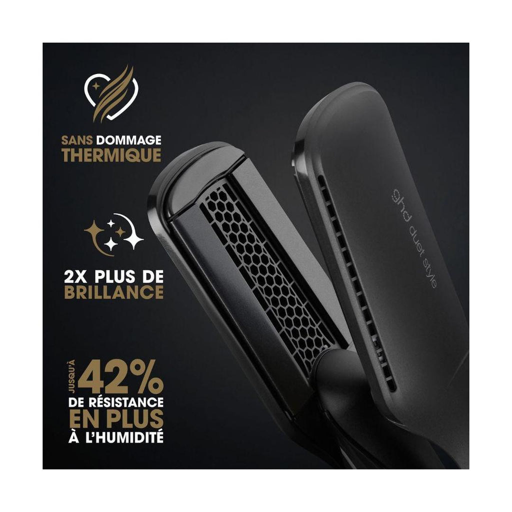 Ghd Duet Style 2-In-1 Drying Straightener Box, The Ghd Flat Brush And Its Pouch
