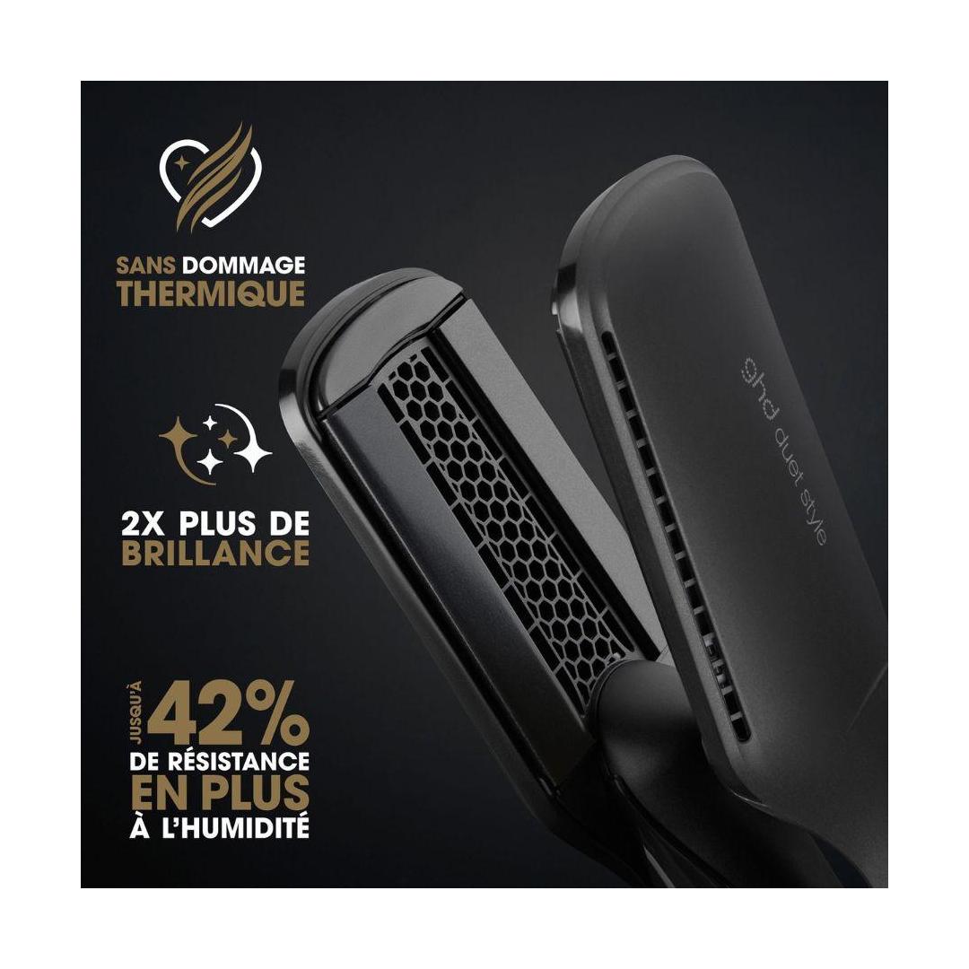 Ghd Duet Style 2-In-1 Drying Straightener Box, The Ghd Flat Brush And Its Pouch