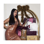 Ghd Duet Style Bordeaux 2-In-1 Drying Straightener Set, Smoothing Oil and Matching Vanity Case