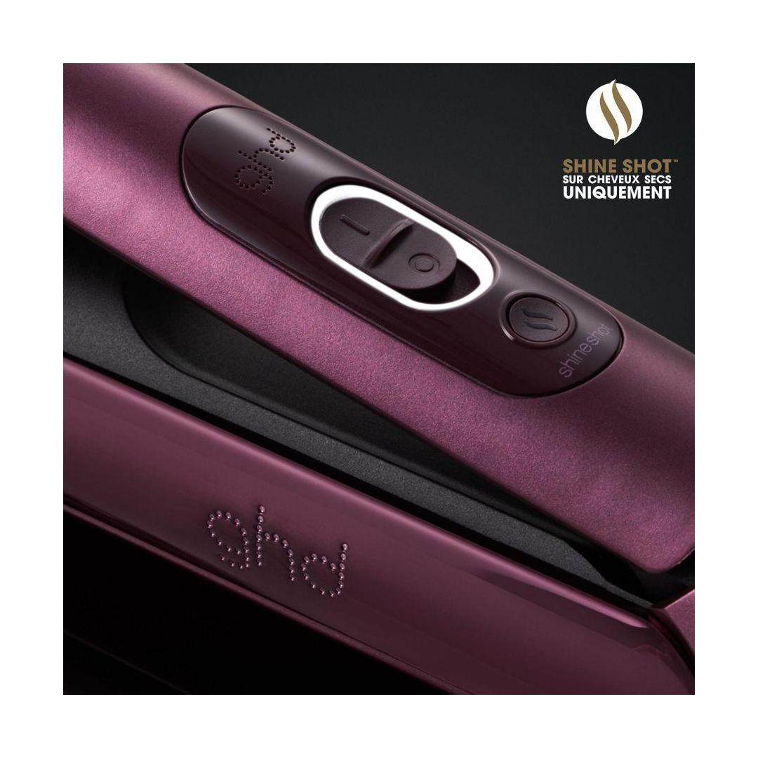 Ghd Duet Style Bordeaux 2-In-1 Drying Straightener Set, Smoothing Oil and Matching Vanity Case