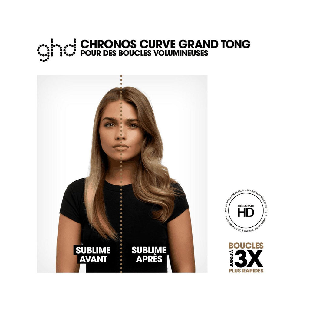 Boucleur GHD Chronos Grand Curl Tong - Édition Limitée Pink
