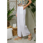 Pantalon - Blanc - Femme