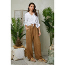 Pantalon - Camel - Femme