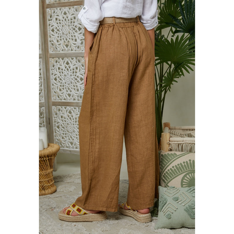 Pantalon - Camel - Femme