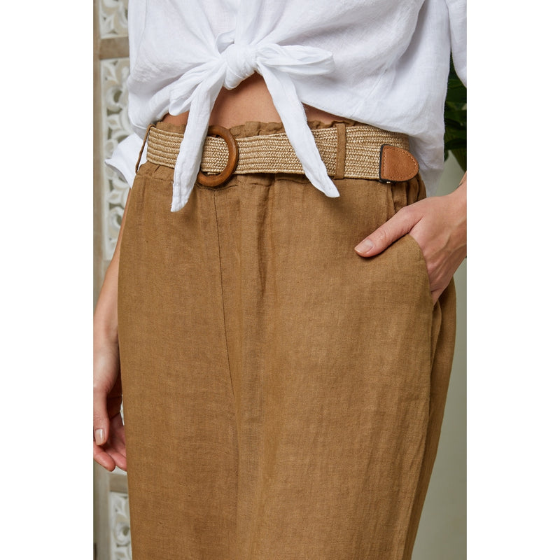 Pantalon - Camel - Femme