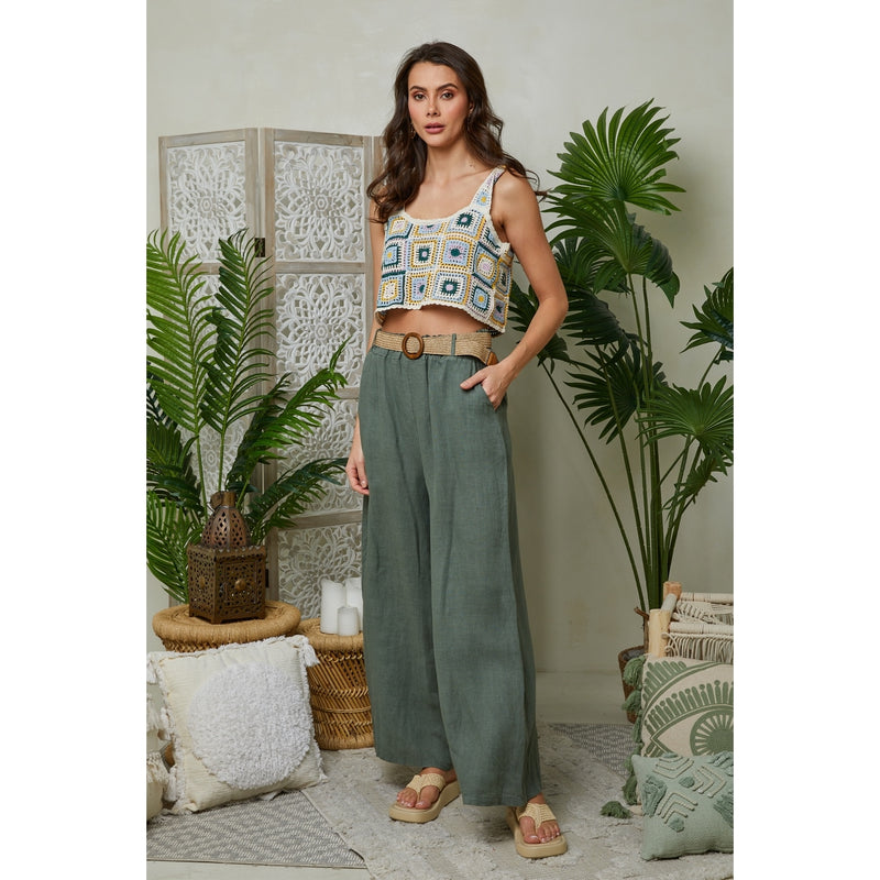 Pantalon - Kaki - Femme