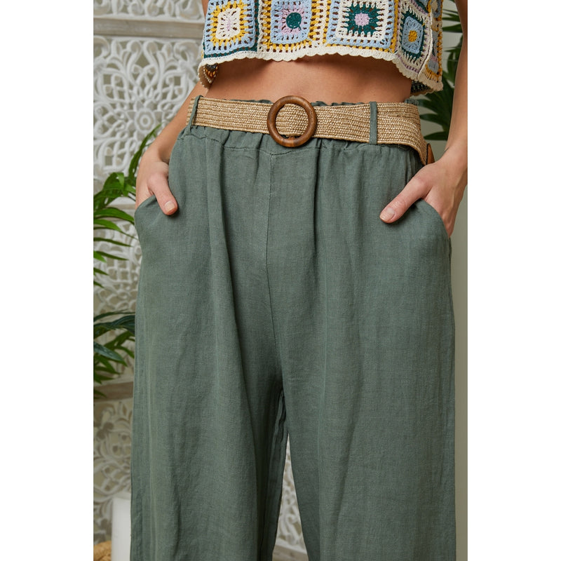 Pantalon - Kaki - Femme