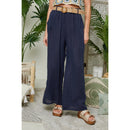 Pantalon - Marine - Femme
