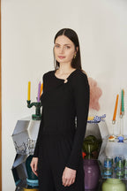 Top Tonga - Lurex Or Rose