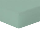 Fitted Sheet - Washed Linen - Pistachio Green - Hortense