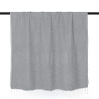 Amsterdam - Throw - Cotton - Medium Grey