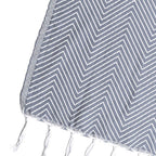 Amsterdam - Throw - Cotton - Medium Grey