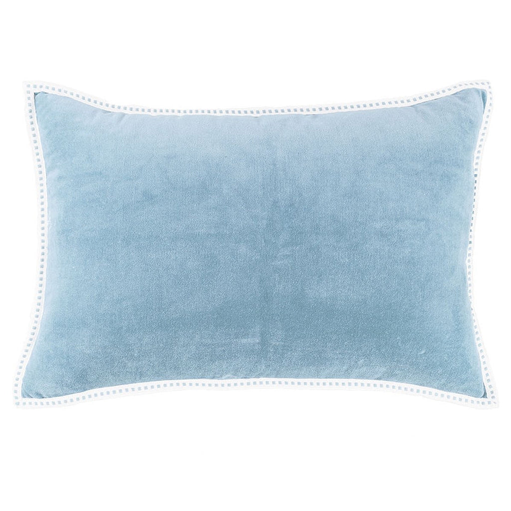 Erin - Cushion - Cotton Velvet - Celadon Green