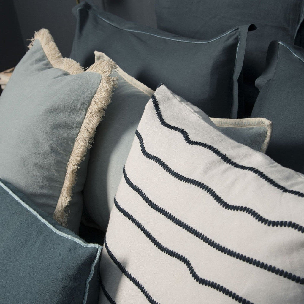 Erin - Cushion - Cotton Velvet - Celadon Green