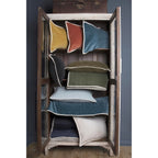 Erin - Cushion - Cotton Velvet - Celadon Green