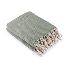 Oslo - Plaid - Coton - Vert