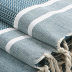 Bath Foutas 1 2 Stockholm - Petrol Blue - Cotton