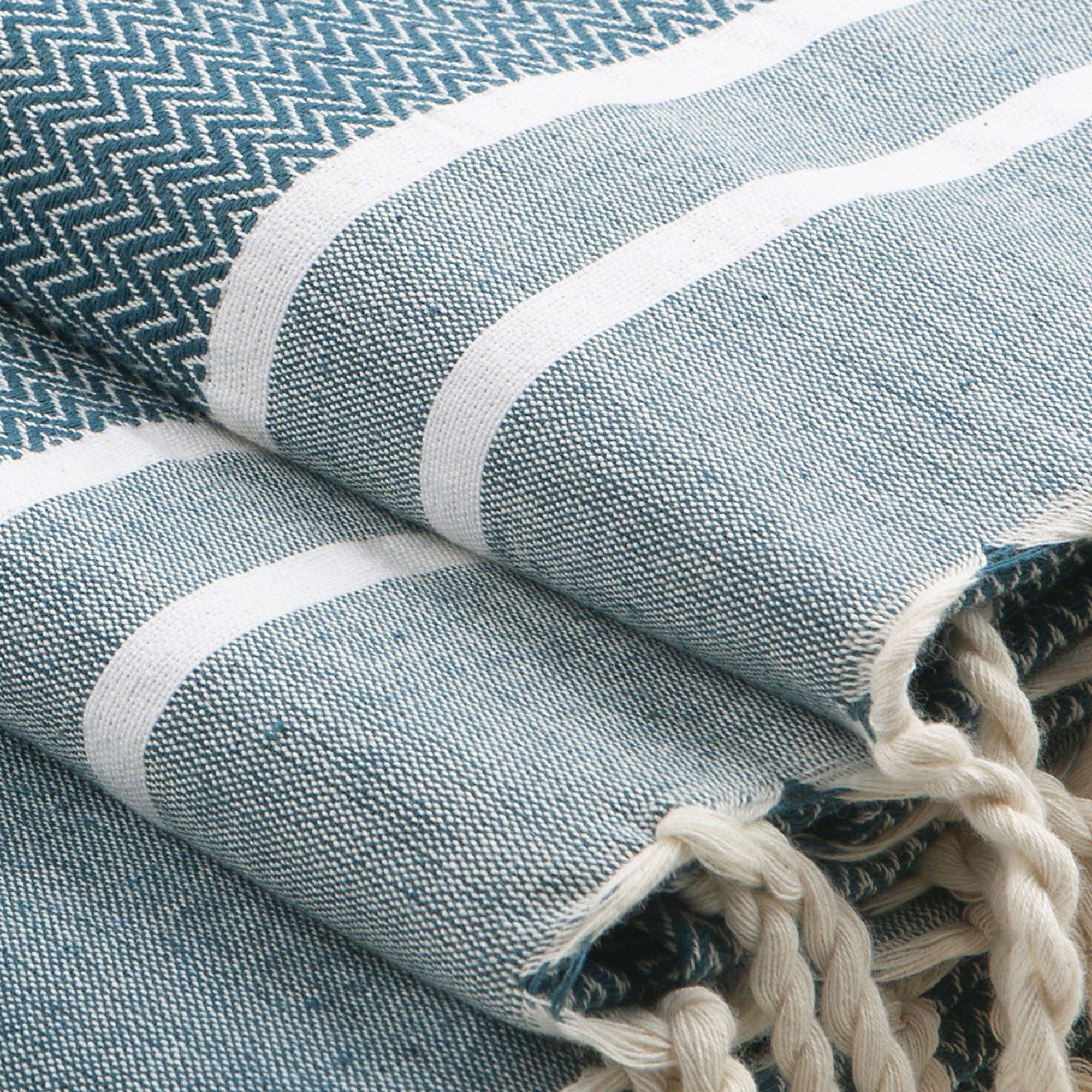 Bath Foutas 1 2 Stockholm - Petrol Blue - Cotton
