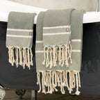 Bath Foutas 1 2 Stockholm - Olive Green - Cotton