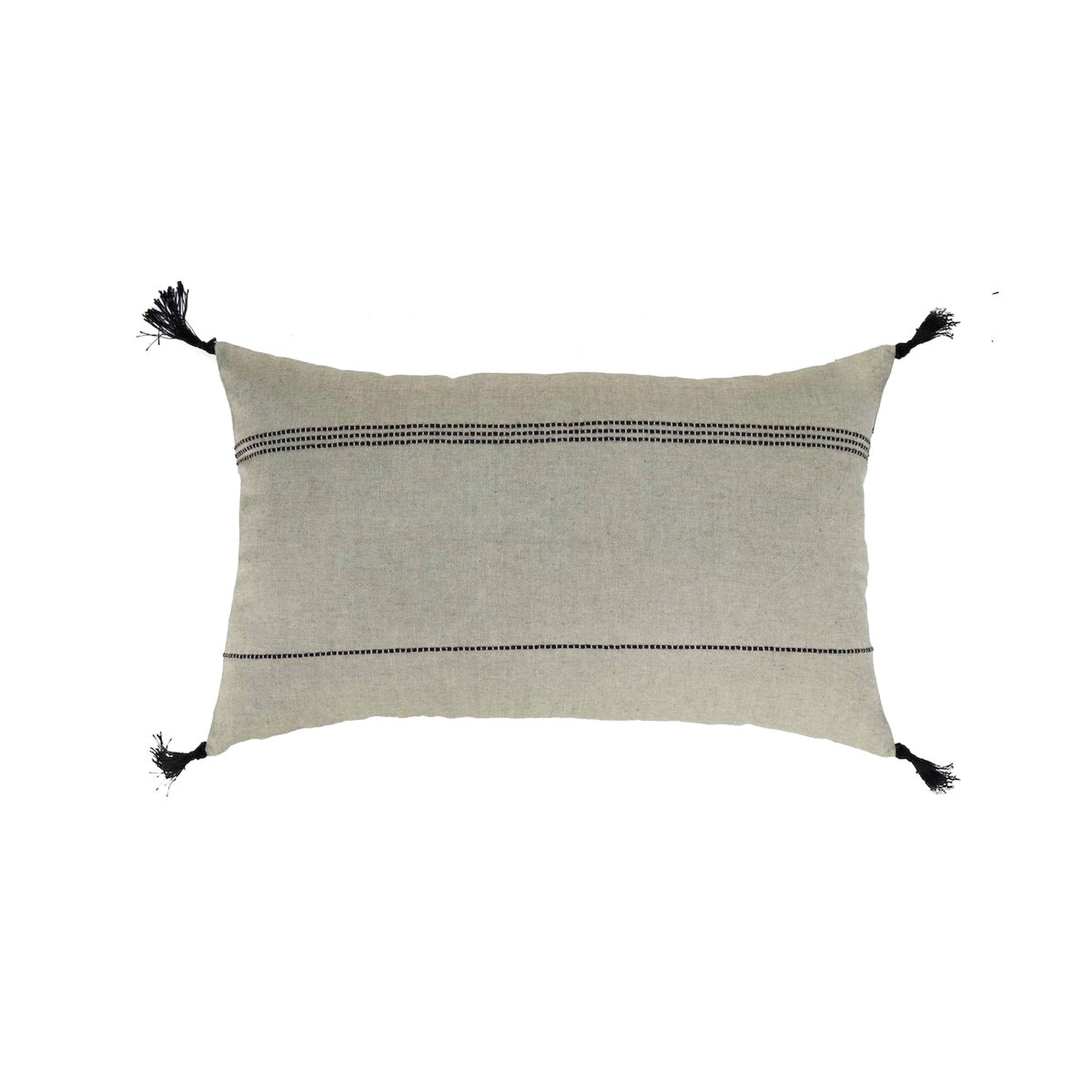 Cotton Cushion Cover 50X30 - Hana - Olive Green