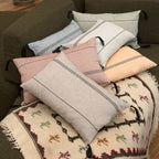 Cotton Cushion Cover 50X30 - Hana - Olive Green
