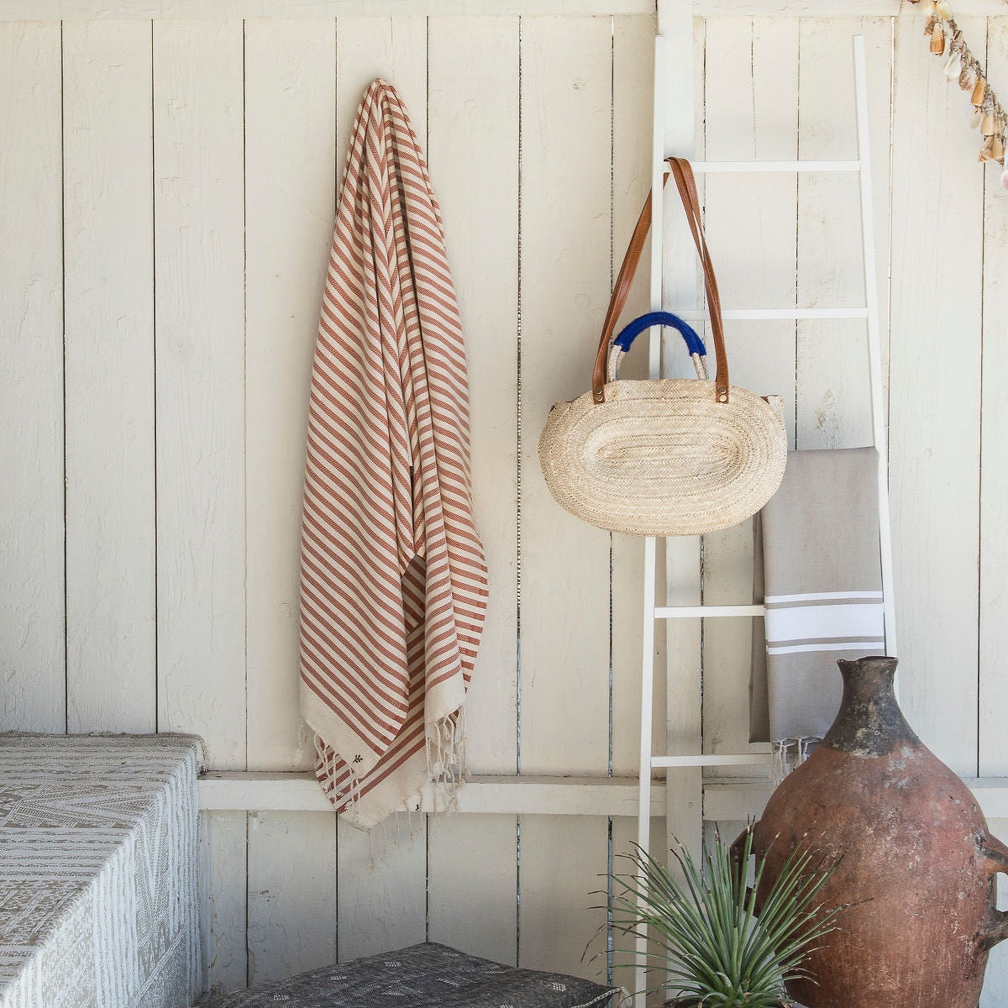 Fouta - Cotton - Brick Red - Hossegor