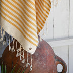 Fouta - Algodón - Amarillo Mostaza - Hossegor
