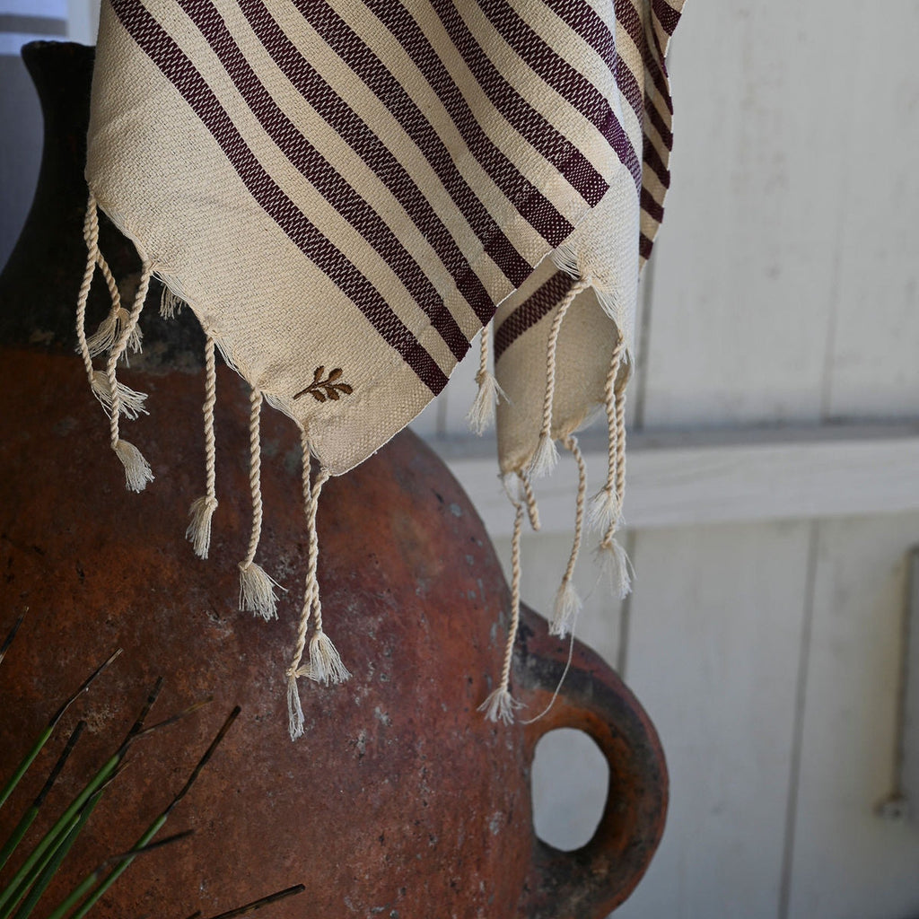 Fouta Coton 100X200 Hossegor Prune
