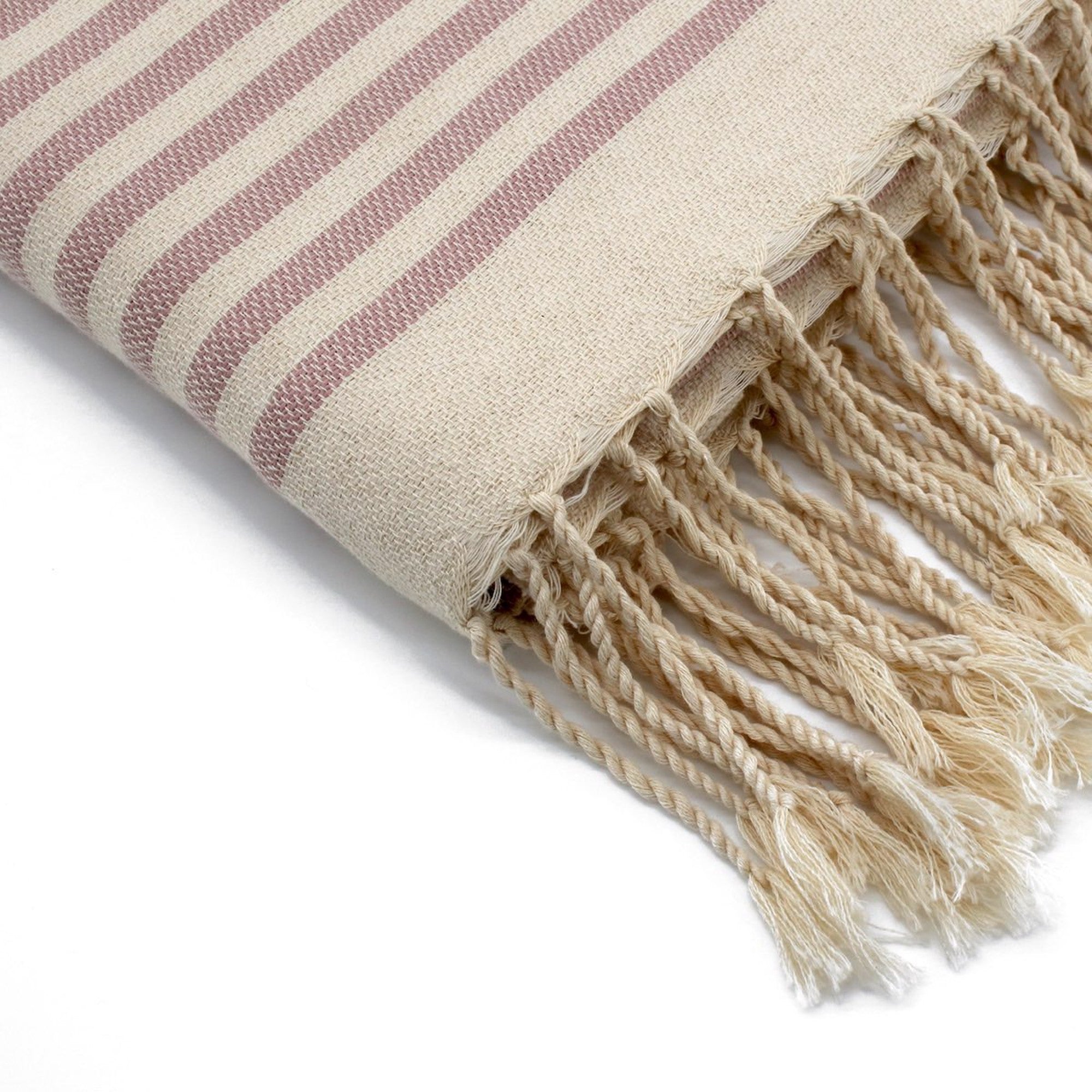 Fouta - Algodón - Rosa Polvo - Hossegor