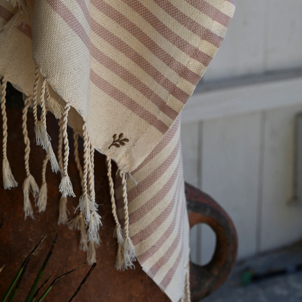 Fouta - Algodón - Rosa Polvo - Hossegor