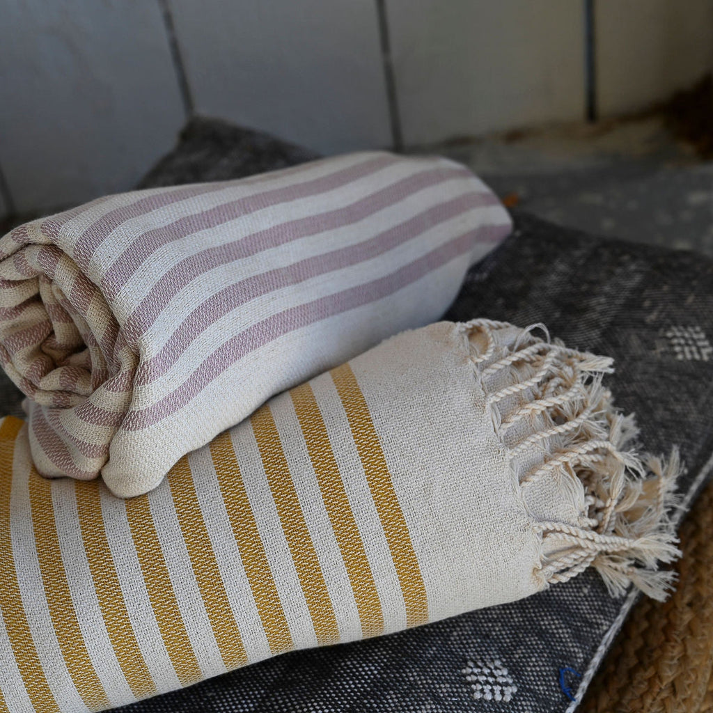 Fouta - Algodón - Rosa Polvo - Hossegor