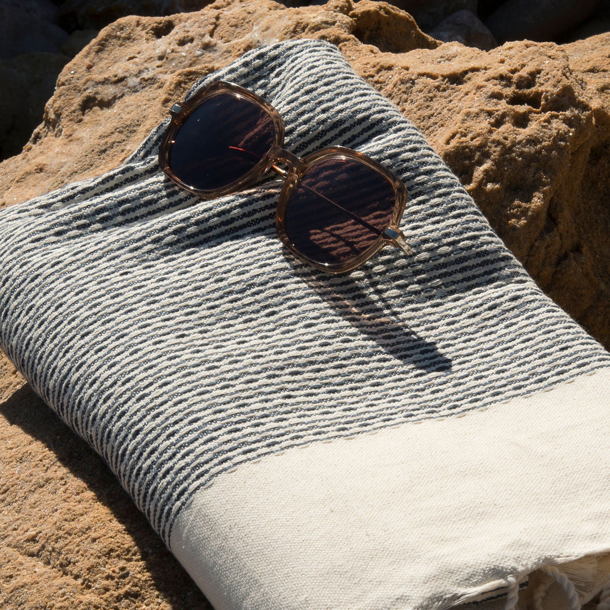 Fouta - Algodón - Azul Denim - Rio