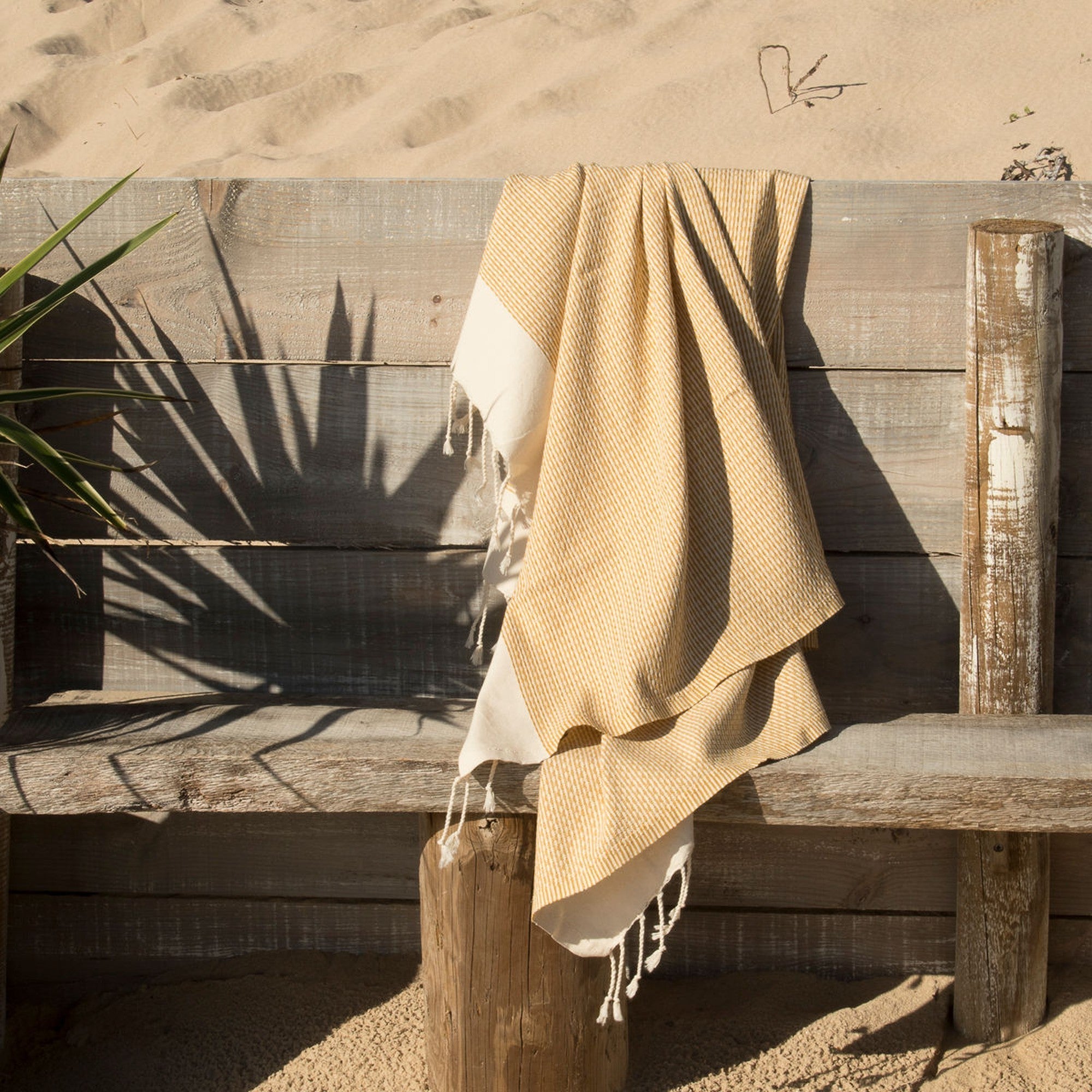 Fouta - Cotton - Mustard Yellow - Rio