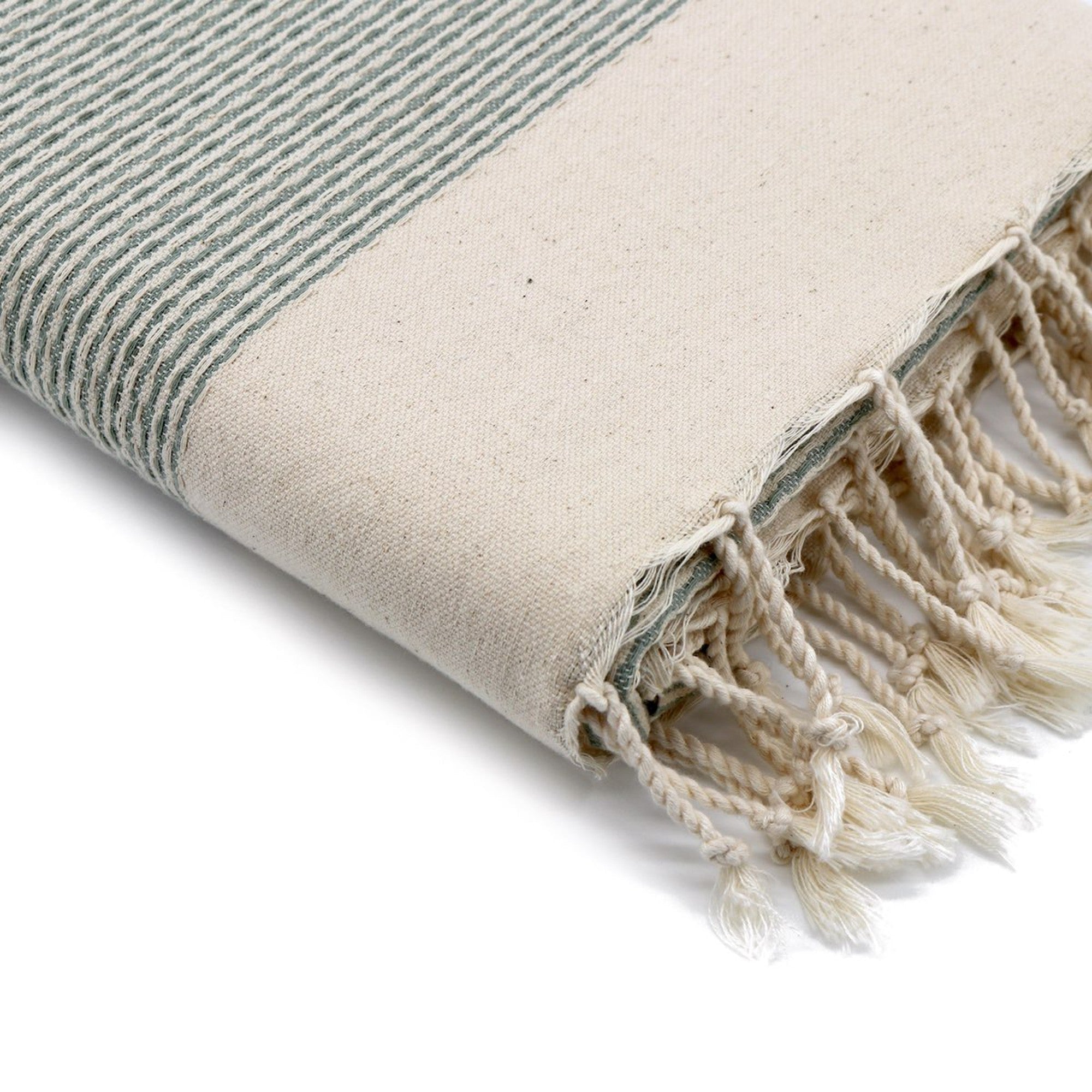 Fouta Rio - Verde Agua - Algodón
