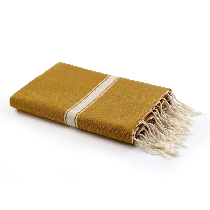 Fouta - Coton - Jaune Moutarde - Marsa