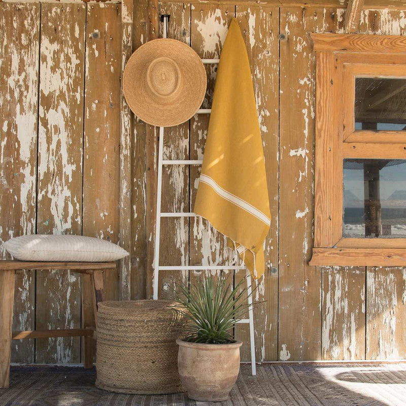 Fouta - Coton - Jaune Moutarde - Marsa
