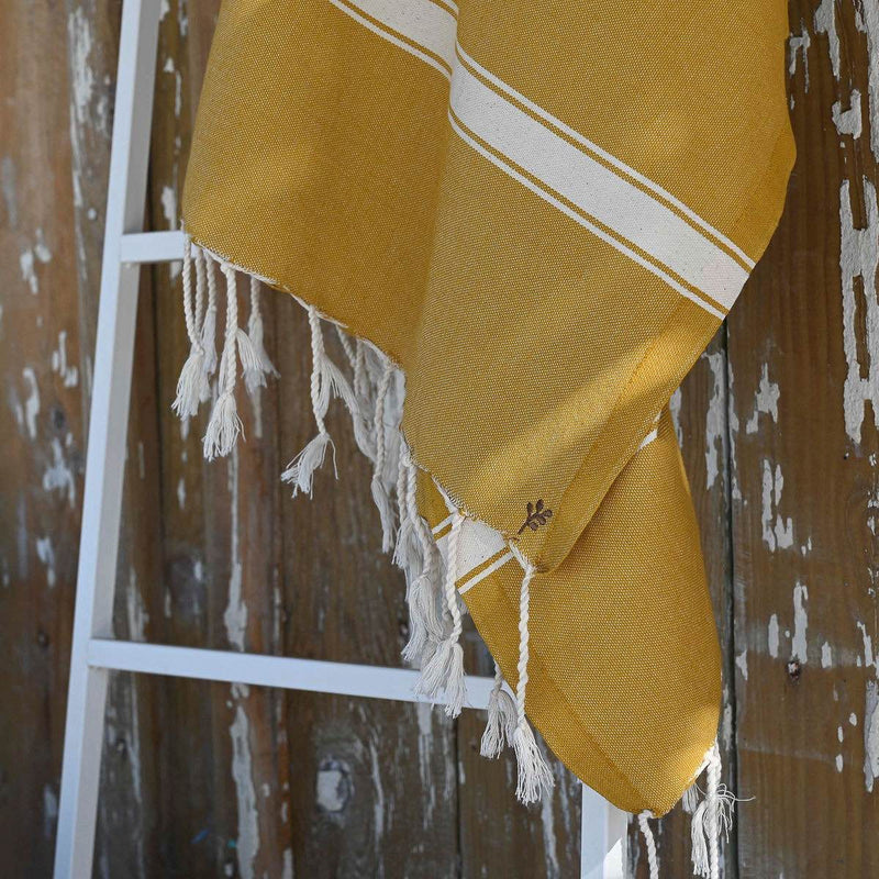 Fouta - Coton - Jaune Moutarde - Marsa