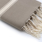 Fouta - Cotton - Taupe - Marsa
