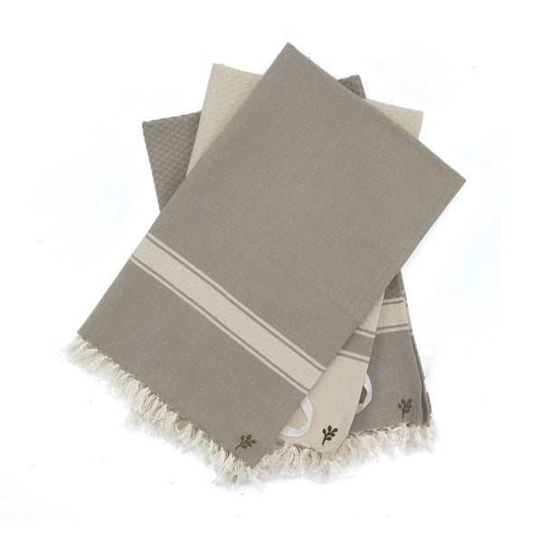 Marsa - Torchon (X3) - Taupe
