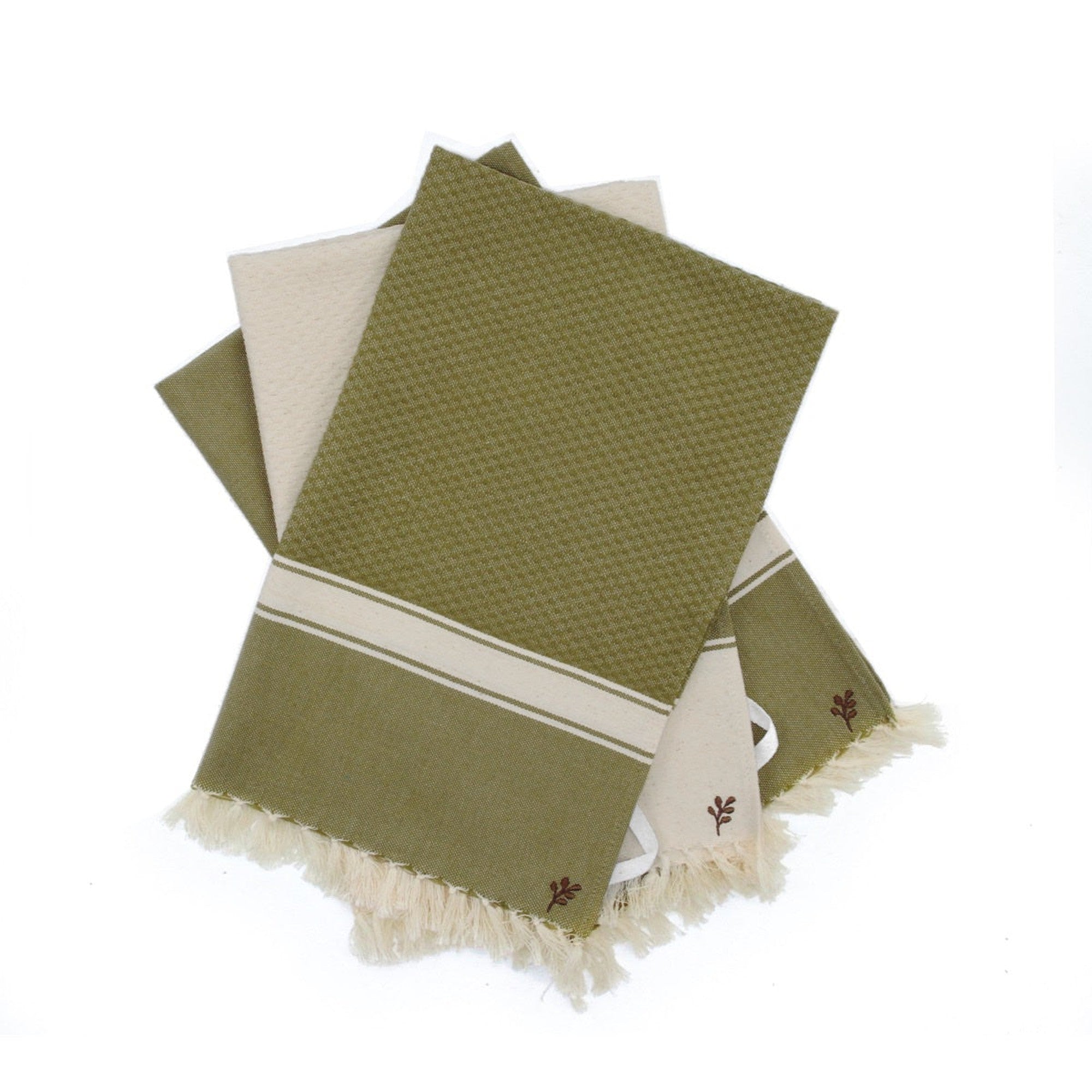 Marsa - Torchon (X3) - Vert Tilleul