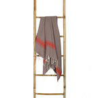 Fouta Bicolore Coton 100X200 St Tropez Moka / Écrevisse