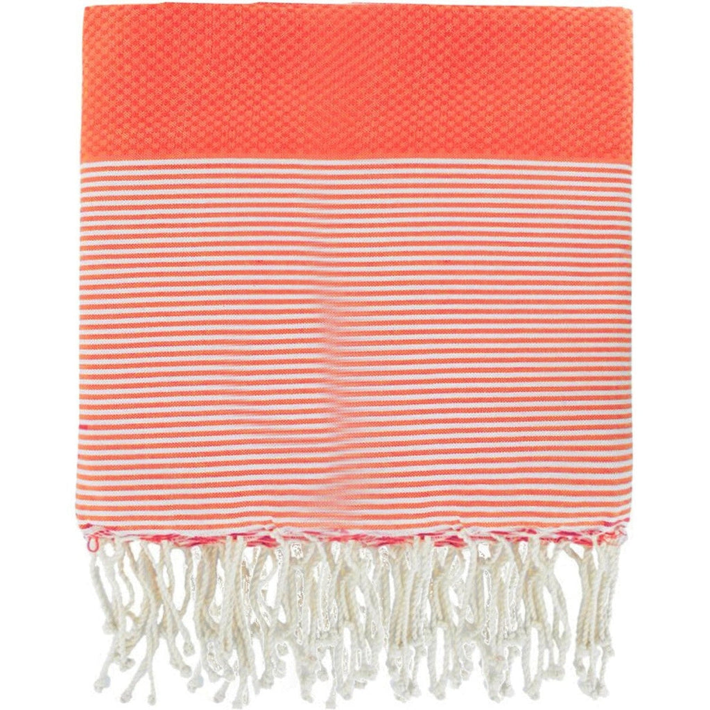 Fouta XXL cotton 200x200 IBIZA coral red