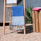 Set Of 2 Ericeira Foutas - Greek Blue - Cotton