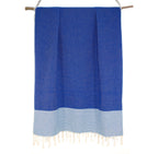 Set Of 2 Ericeira Foutas - Greek Blue - Cotton