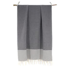 Pack Of 2 Foutas Ericeira - Medium Gray - Cotton