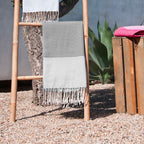 Lot De 2 Foutas Coton 100X200 Ericeira Gris Perle