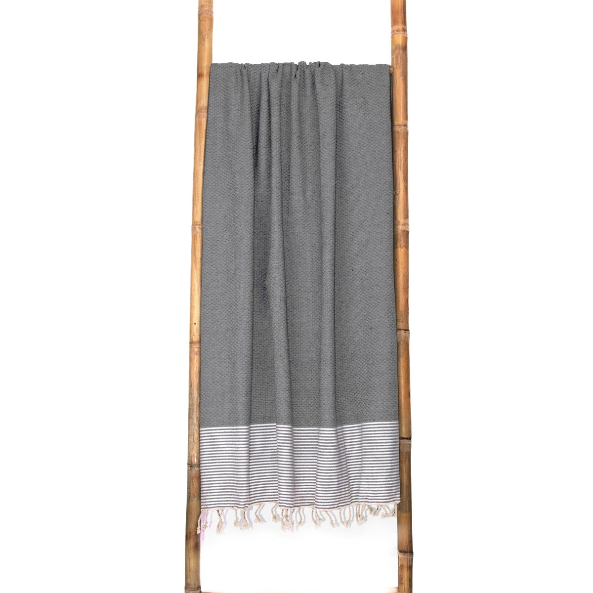 Pack Of 2 Foutas Xxl Ericeira - Medium Gray - Cotton