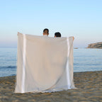 Pack of 2 Malibu Foutas - Pearl Gray - Cotton
