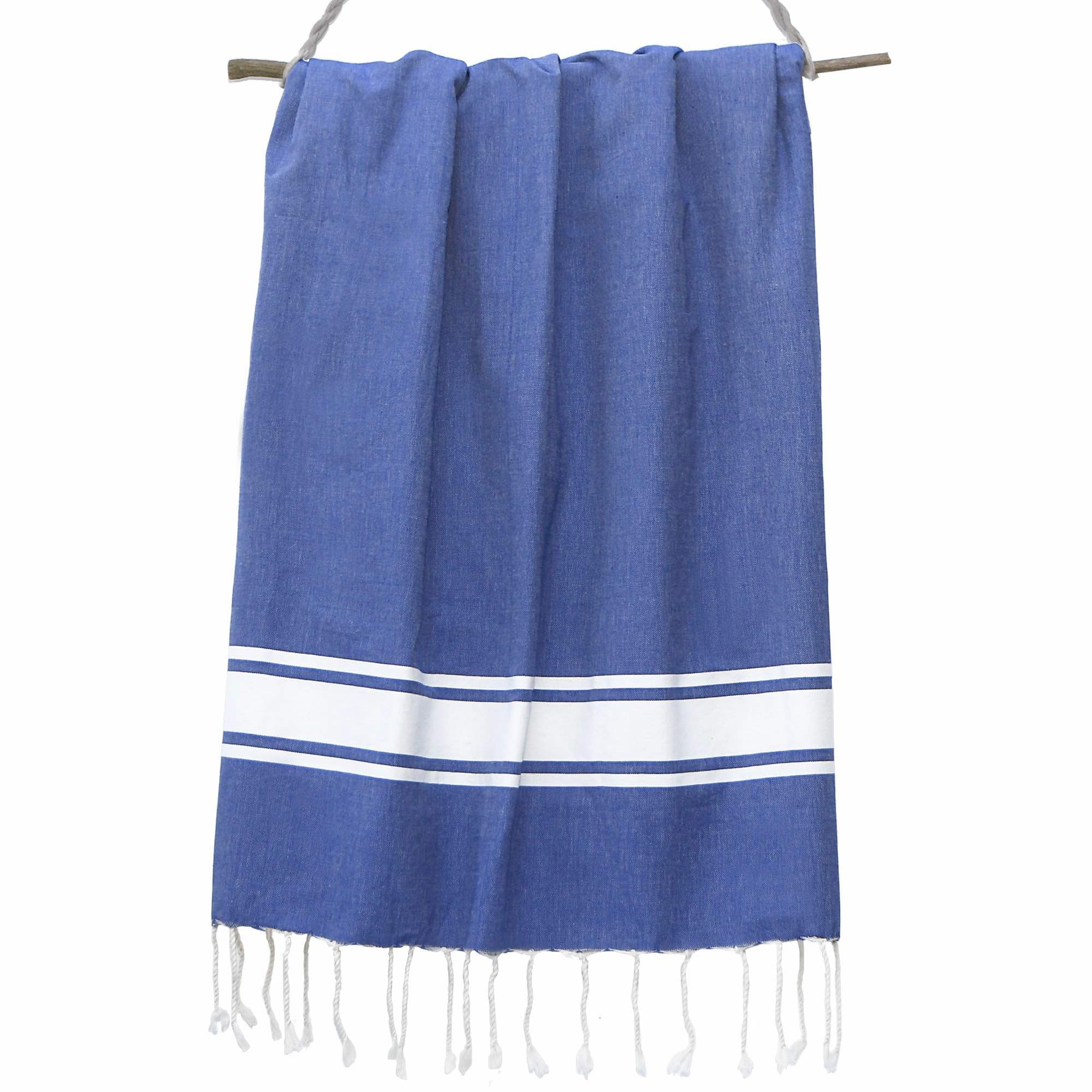 Pack of 2 Foutas Malibu - Greek Blue - Cotton