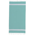 Pack of 2 Foutas Malibu - Turquoise Green - Cotton